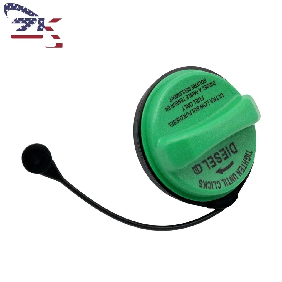 8C3Z-9030-C FC1068 Fuel Tank Gas Cap Cover Green Fits Ford F250 F350 Super Duty - Image 4 of 4