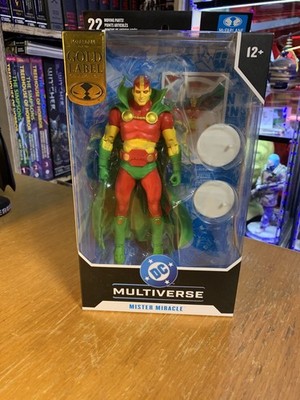 McFarlane Toys DC Multiverse Gold Label Mister Miracle 7  Action Figure In Hand