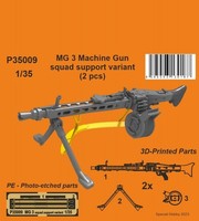 Mg 3 Machine Gun - Squad Support Variant (2 Pcs) / 1:35 - Cmk P35009
