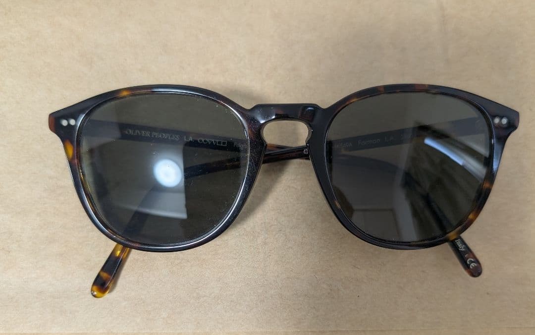 OLIVER PEOPLES OV5414SU Forman LA Sunglasses Tortoiseshell | eBay