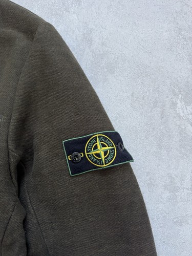 Vintage Stone Island AW 2008 Wool Pocket Dark Green Lined Jacket Italy size XXL - Picture 4 of 19