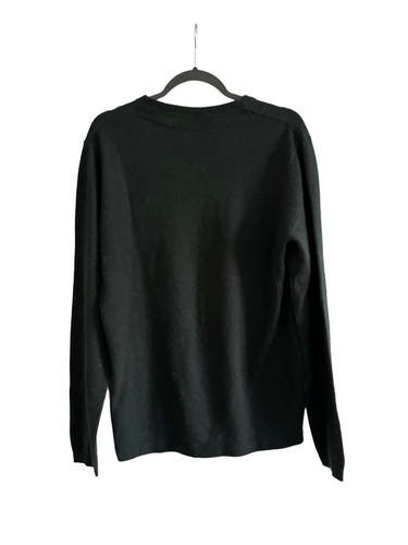 Autumn Cashmere V Neck Sweater Dark Green Size S