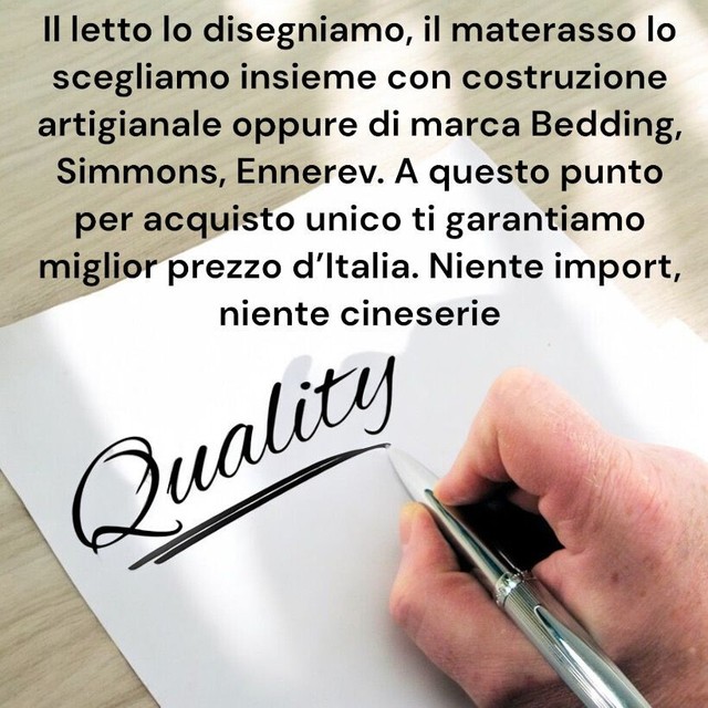 Letto e materasso di qualità?