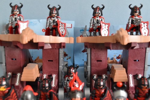 Playmobil 4837 Catapulta Gigante con Celda Dragonland Caballeros Castillo Medieval 4835 - Imagen 5 de 7