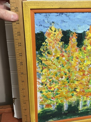 Landscape Painting by Elizabeth Mitchell Pajerski Vicksburg MS artist canvas vtg - Picture 19 of 21