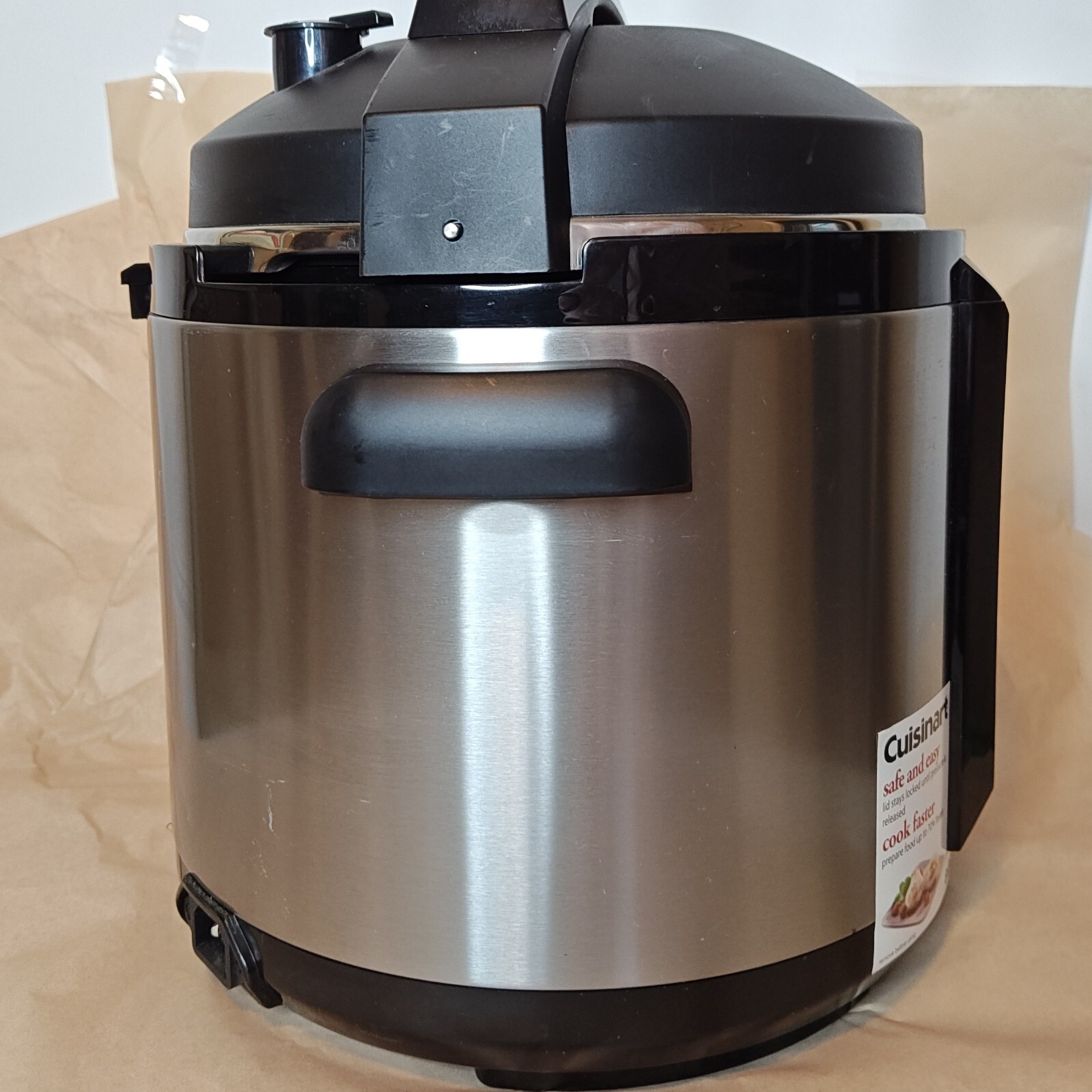 Cuisinart Stainless Steel Electric Pressure Cooker (EPC1200) 6 Quart