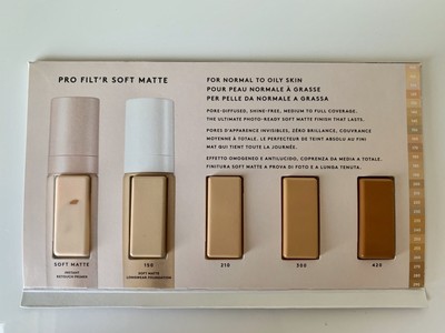 Fenty Beauty Pro Filt R Soft Matte Foundation 150 210 300 4 Sample Card Ebay