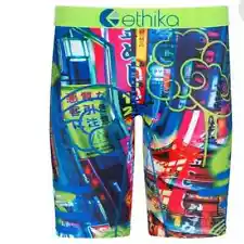 Ethika Tokyo Nights Staple Boxers MLUS2153-AST XL NWT
