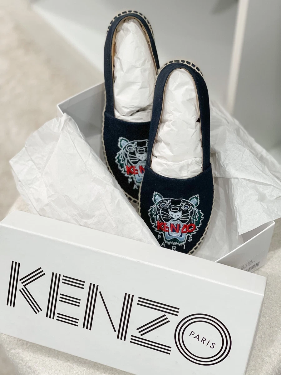 Navy Women s Kenzo Espadrilles AU6 eBay