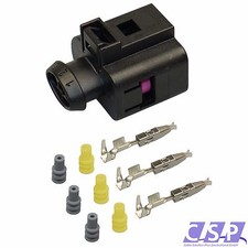 VW 1J0973703 1J0 973 703 Reparatursatz Stecker Buchse 3-pol gedichtet AUDI  SEAT