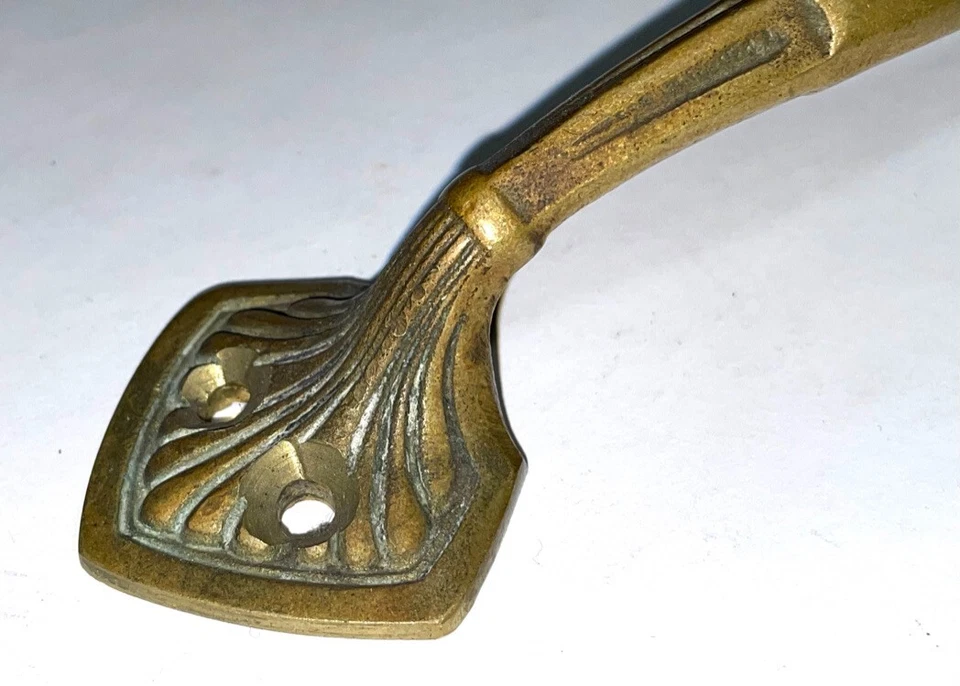 POIGNEE EN BRONZE ART NOUVEAU - Photo 3/4