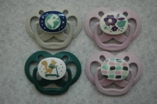 Magnetic Pacifier For Reborn Doll - Squirrel, Paint, Flower & Earth