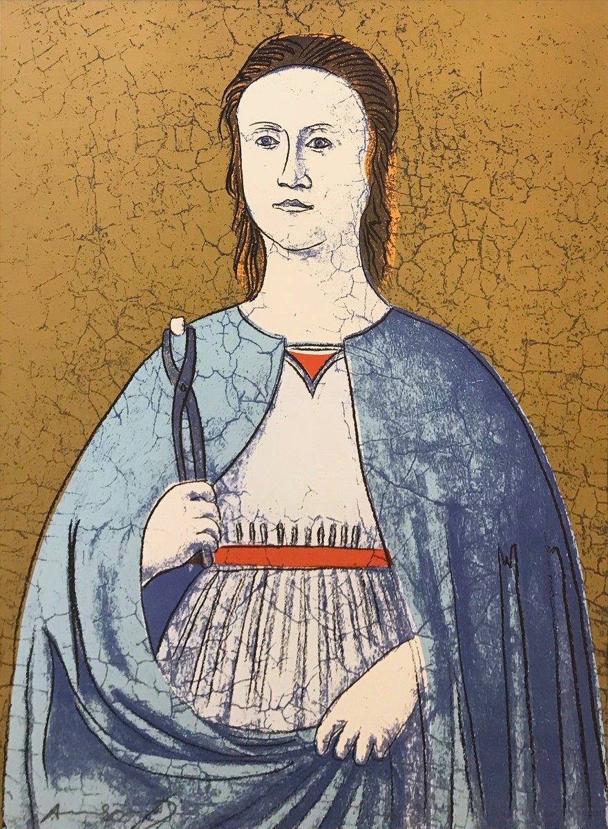 ANDY WARHOL II.332: SAINT APOLLONIA 1984 | SIGNED SCREENPRINT