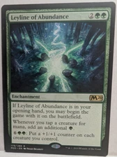 MTG Leyline of Abundance Core Set 2020 179/280 Regular Rare