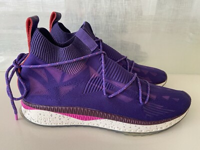 PUMA Tsugi Evoknit Sock x Naturel Plum - 365678-04 Size US 14 - WORE ONCE