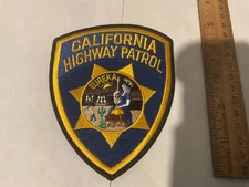 California Highway Patrol collectable Patch Full Size and New Tracking &Insured