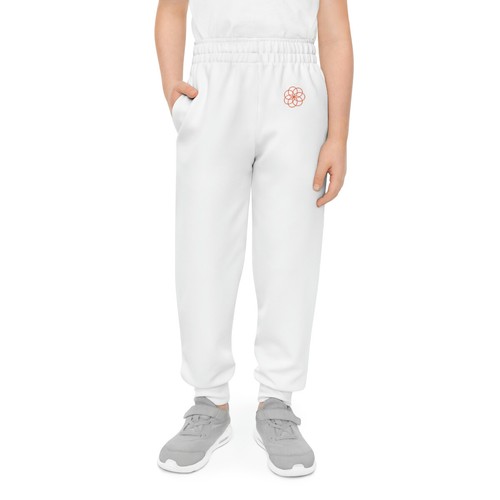 White Youth Joggers - Picture 4 of 51