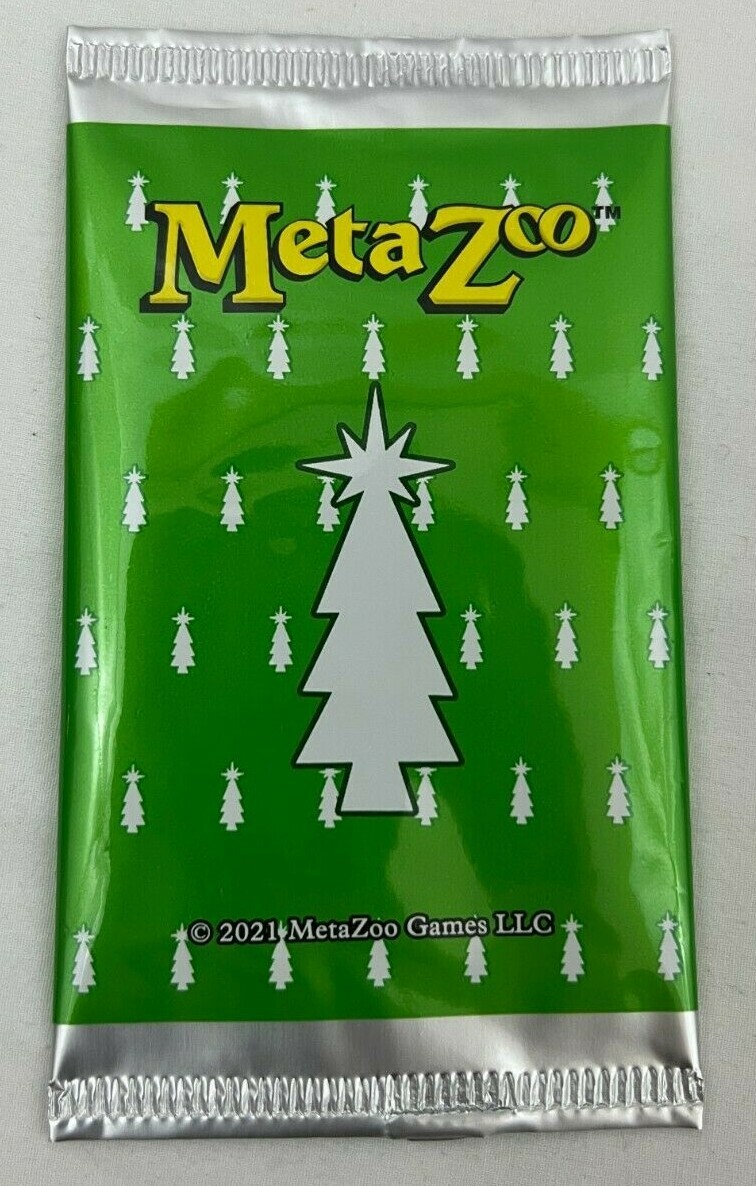 2021 Metazoo Cryptid Nation Xmas Christmas Booster Green Promo Pack