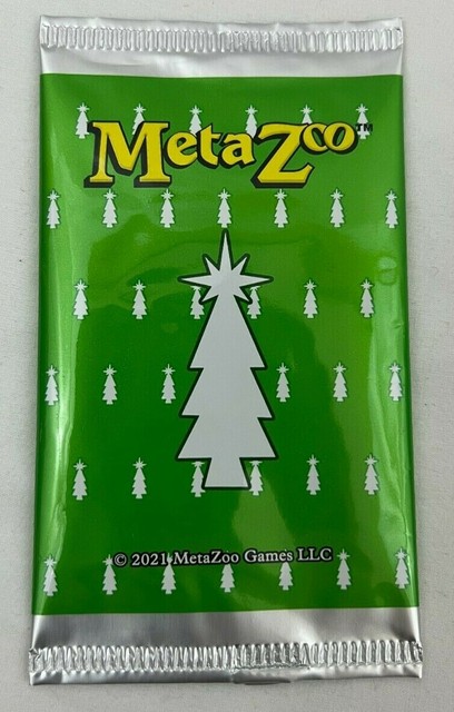 2021 Metazoo Cryptid Nation Xmas Christmas Booster Green Promo Pack