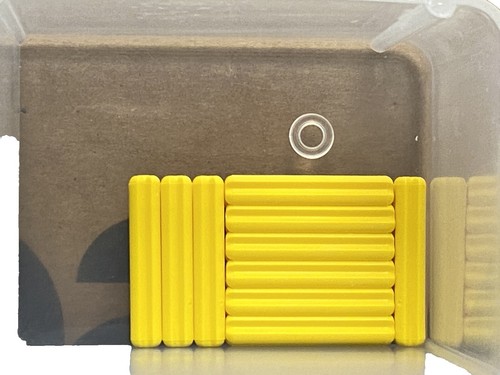 NEW LEGO® Train 2 x Technic Black Cross Axle 6L Spare Part