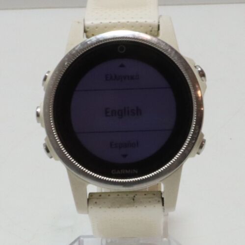Garmin Fenix 5S (Multisport GPS Watch) White/Silver