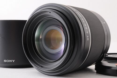 【TOP MINT+】SONY DT 55-200mm F/4-5.6 SAM SAL55200 Lens For A Mount + HOOD JAPAN - Picture 1 of 13