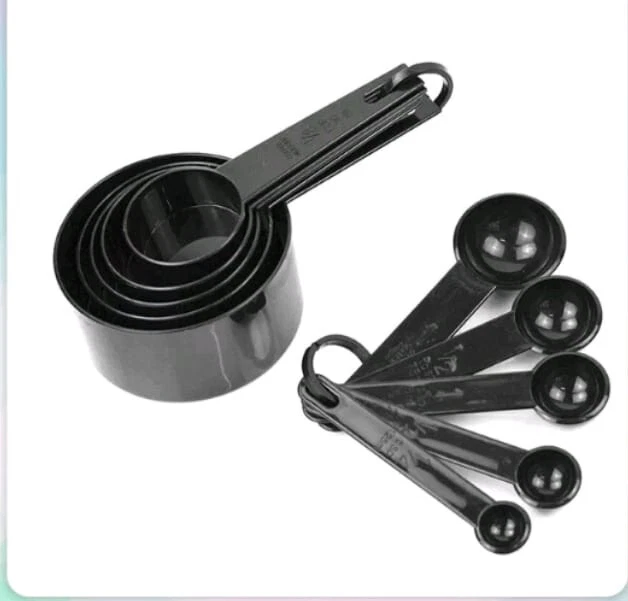 10 Pieces Measuring Cups & Set Spoons Teaspoon & Tablespoon Scoop