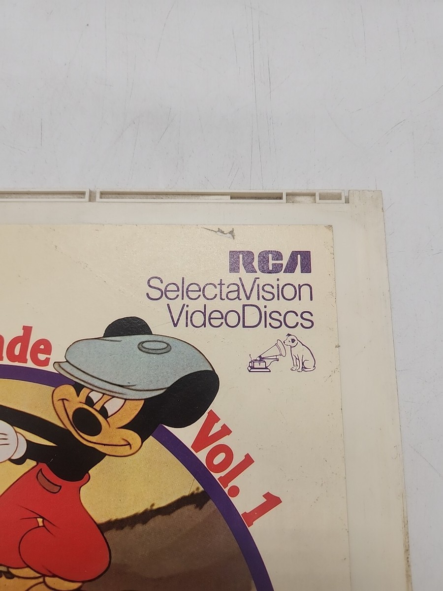 Disney Cartoon Parade Vol 1 CED Video Disc Un-tested. V1553 | eBay
