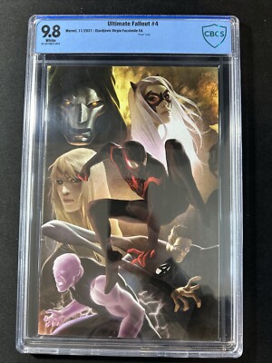 Ultimate Fallout #4 CBCS 9.8 Facsimile Edition Djurdjevic Virgin Variant Cvr *S2