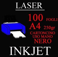 Cardboard paper A4 100 sheets black hand use 250gr. Binding Covers