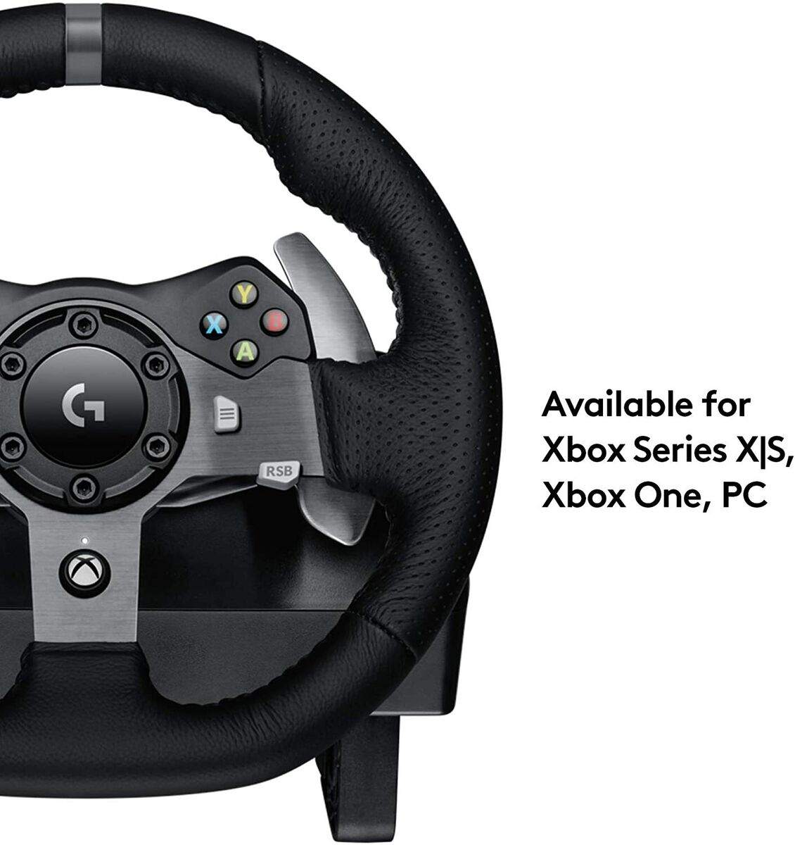 Logitech G920 Driving Force Racing Wheel and Pedals, Force Feedback +  Logitech G Driving Force Shifter - Xbox Series X|S, Xbox One and PC, Mac -  Black