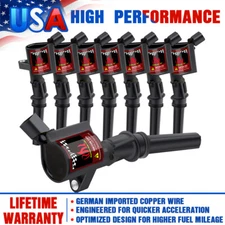 2000 2001 2002-2006 DG508 Ignition Coils 8 Pack For Ford Grand Marquis 4.6L 5.4L