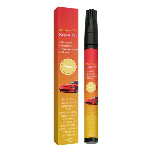 Magic Car Scratch Removal Pen,7.4ml Upgraded Repair Remover Filler, Weatherproof