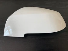 GLOSS WHITE WING MIRROR COVER LEFT FITS BMW 1 SERIES F20 F21 WING COVER 2012-18