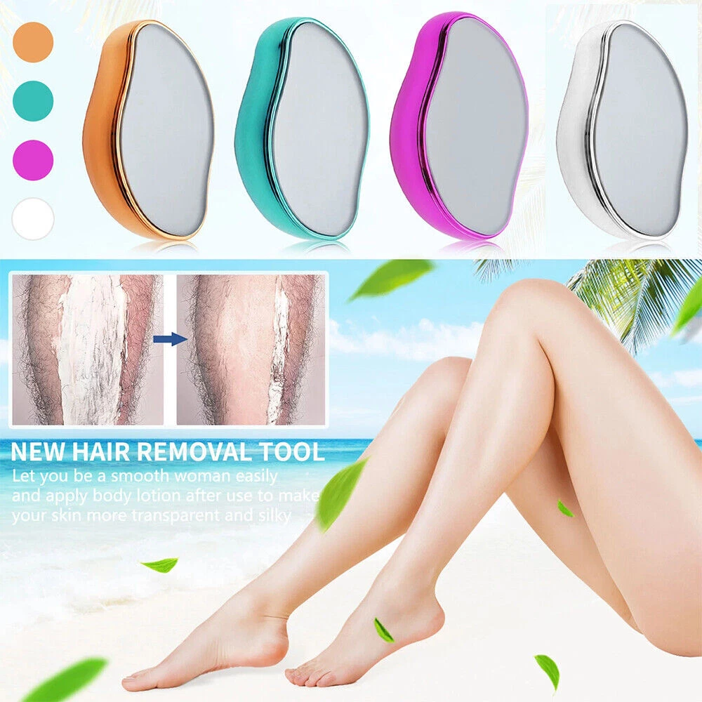 Painless Physical Hair Removal Epilators Crystal Hair Eraser for Body Arm Legs
