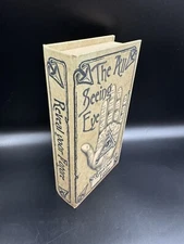 Halloween Prop Faux Stash Book Box All Seeing Eye Reveal Your Future Palm