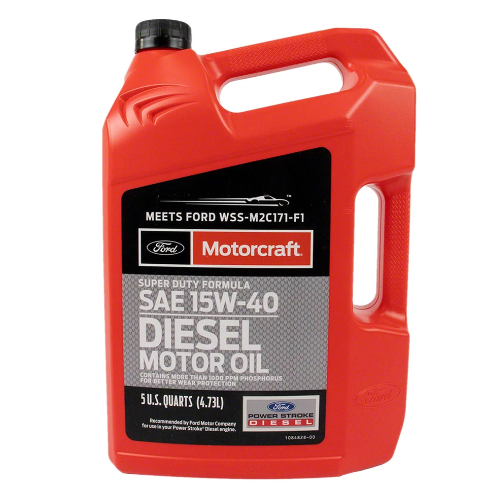 Motorcraft 15W40 Oil Change Kit For 03-10 Ford Super Duty 6.0L/6.4L Powerstroke - Image 3 of 4