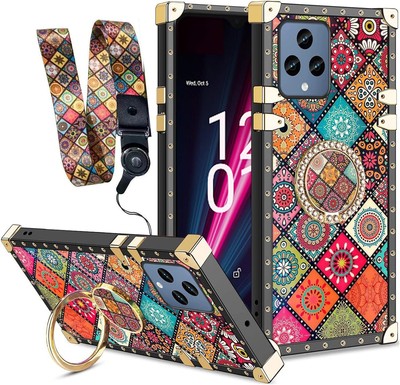 For T-Mobile REVVL 6 pro phone case cover Bling luxury shockproof cute Hard new