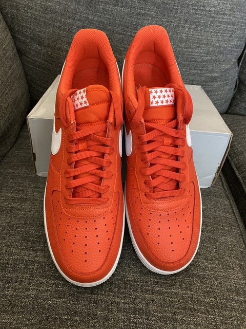 Nike Air Force 1 â07 Af1 Team Orange White Aa4083-800 Menâs Size 13 for sale online | eBay