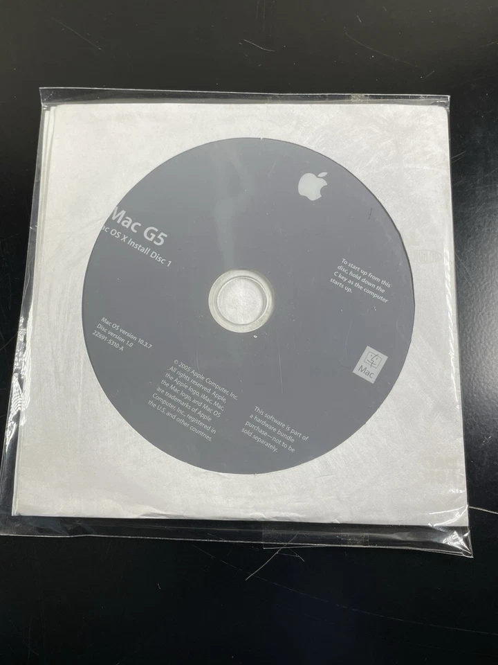 Panther 10.3.7 for first generation 17" & 20" iMac G5's - Image 4 of 4