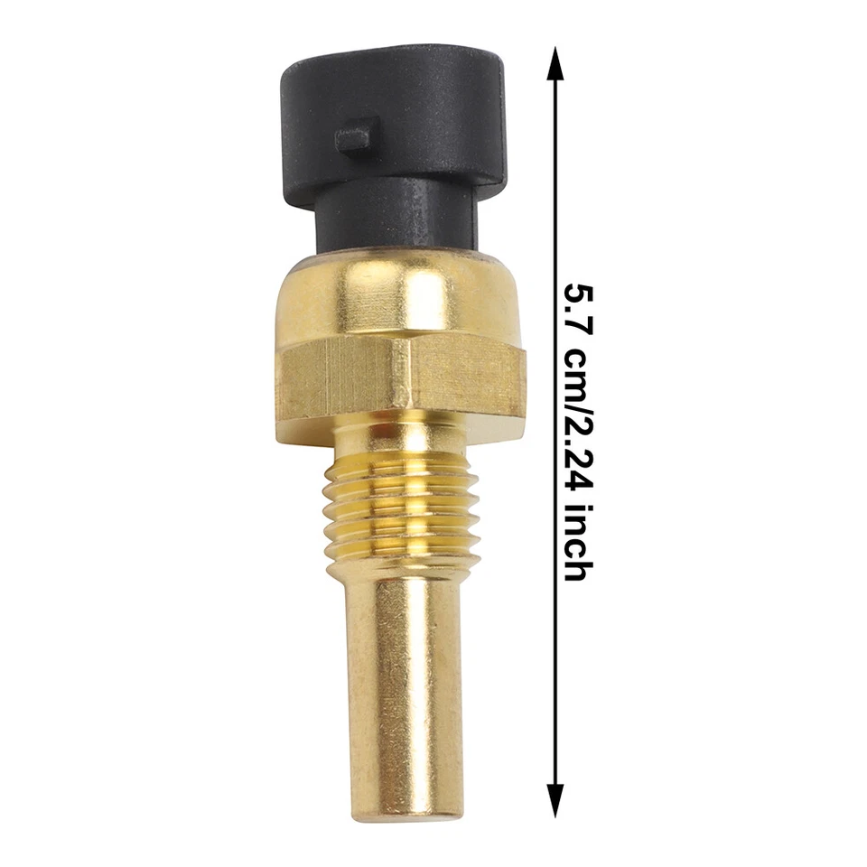 Engine Coolant Water Temp Sensor Temperature Sender Fits GMC Pontiac Saab Saturn - Image 2 of 4