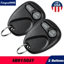 Pair For 1998-1999 Chevrolet Astro / GMC Safari Keyless Remote Key Fob AB01502T