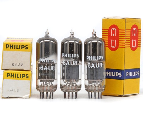 ONE 6AU8 PHILIPS NOS ITALY Tube Röhre Lampe Valvola Valvula Valve 진공관 真空管 电子管 - 第 1/1 張圖片