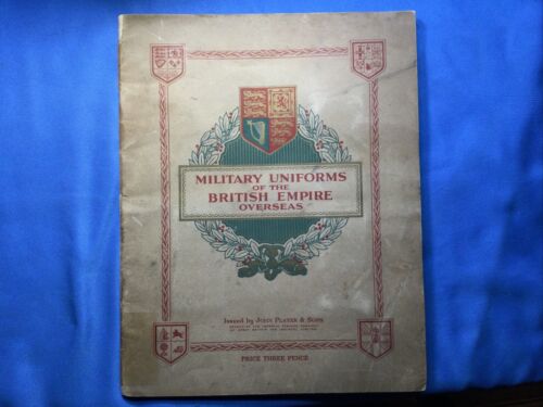 Military Uniforms of the British Empire Overseas, John Player cigarette card set