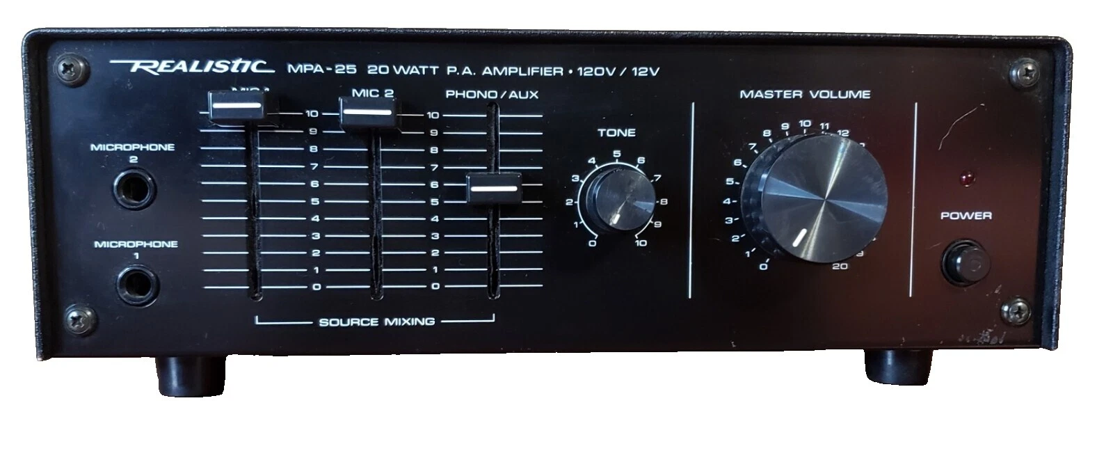 Amplificadores e Pré-Amplificadores de áudio Realistic Home 2