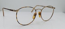 Vintage Marchon Disney Brown Gold Round Metal Sunglasses France FRAMES ONLY