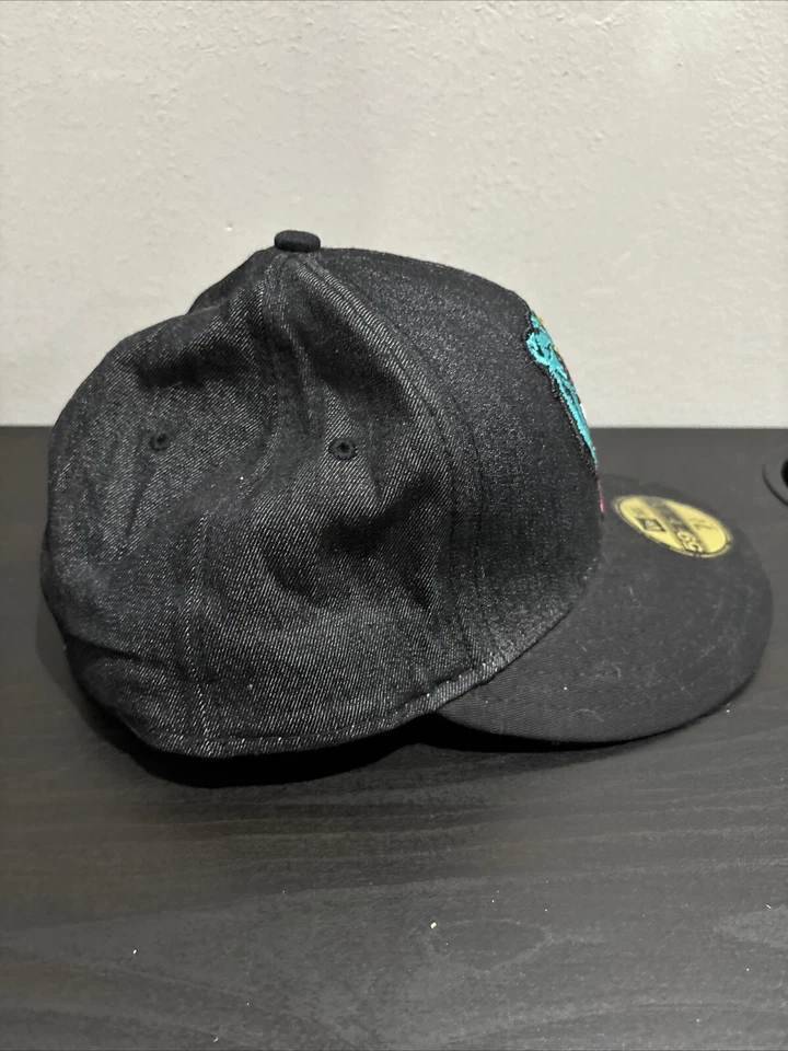 Gorra MNWKA Mishka Death Adders New York Negra New Era 7 3/8 Snapback RARA 3 Ojos Foto 4 de 4