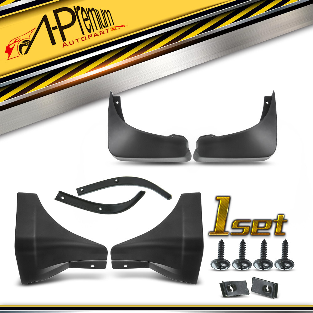 Apremium 4pcs Front & Rear Mud Flaps Splash Guards for Nissan 350Z