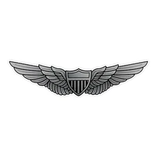 Army Aviator Bumper Sticker Military Vinyl Soldier Decal 5"