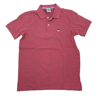 Brooks Brothers 1818 Mens Size XS Performance Polo Slim Fit Mauve